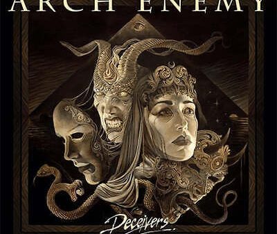 Arch Enemy Deceivers Pressed on Limited Edition Light Blue Vinyl LP Cheap