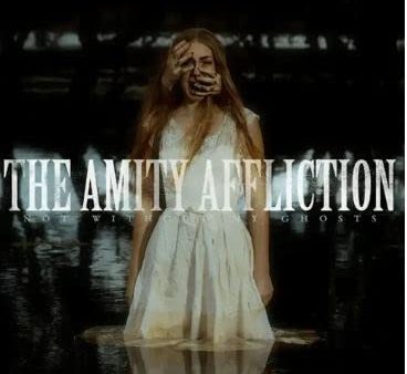 The Amity Affliction Not Without My Ghosts Limited to 1,000 Copies Includes Digital Download Indie Retail Exclusive Blue, Black, & White Marbled Vinyl LP Supply