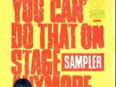 Frank Zappa You Can t Do That On Stage Anymore (Sampler) Remastered Pressed on Individual Transparent Yellow and Red Vinyl 2 LP Set For Discount