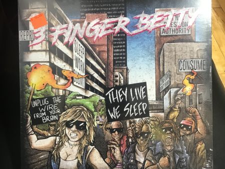 3 Finger Betty Self Titled 10” Red Vinyl EP For Sale