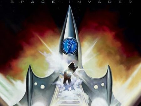 Ace Frehley Space Invader Limited Edition Includes Download Pressed on 180 Gram Clear & Tangerine Colored Vinyl (45 RPM) 2 LP Set Online now