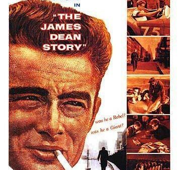 JAMES DEAN MOVIE POSTER ~ THE STORY 26x38 Biography Robert Altman For Sale