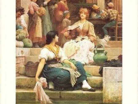 LUKE FILDES ~ VENETIANS 16x23 FINE ART POSTER Print NEW ROLLED! For Cheap