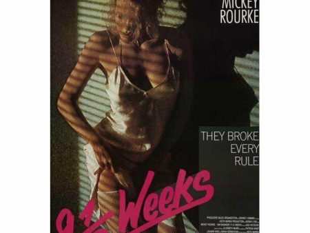 9½ Weeks - 27x40 SINGLE SIDED REPRINT MOVIE POSTER For Sale