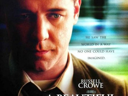 A Beautiful Mind-27x40 SINGLE SIDED REPRINT MOVIE POSTER For Cheap