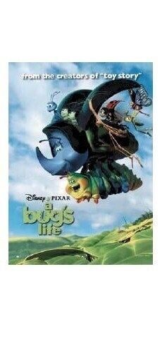 A BUG S LIFE MOVIE POSTER ~ FLYING CAST 27x39 Disney Pixar Online