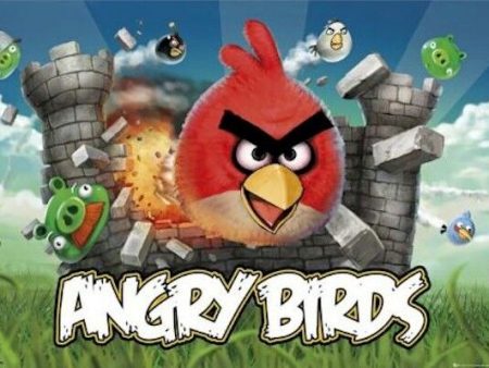 ANGRY BIRDS ~ RED DESTROY iPHONE APP GAME POSTER Video For Cheap