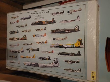 World War 2 Aircraft-26.5x39 Educational Reprint Poster Online Sale