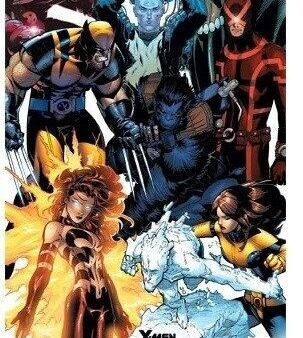 X-MEN ~ ICY COLLAGE ~ 22x34 Comic Poster ~ NEW ROLLED! on Sale