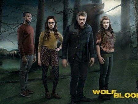 WOLFBLOOD ~ CAST IN WOODS  24x36 TV POSTER Bobby Lockwood Aimee Kelly Wolf Blood Supply