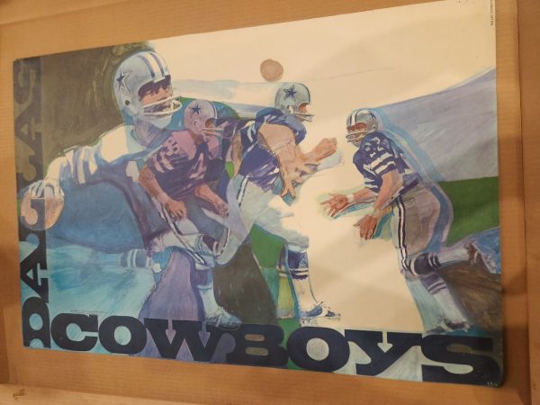 1970 DALLAS COWBOYS STARCRAFT POSTER HIGH GRADE NEVER HUNG Discount