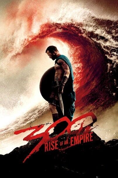 300 RISE OF EMPIRE ~ BLOOD WAVE 24x36 MOVIE POSTER Themistocles NEW ROLLED! Online Sale