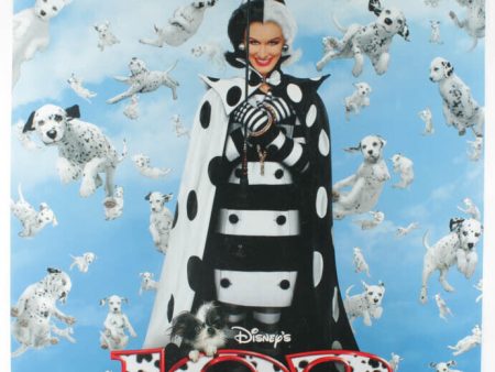 102 Dalmatians ~ Live Action ~  27x40 DOUBLE SIDED ORIGINAL MOVIE POSTER on Sale