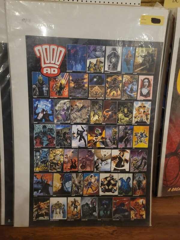 2000AD Comics - Characters (2007) - 24x36 Poster Online now