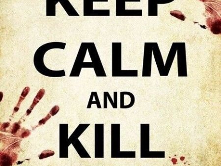 ZOMBIE POSTER ~ CHOOSE YOUR WEAPON 24x36 Zombies Keep Calm Kill For Cheap