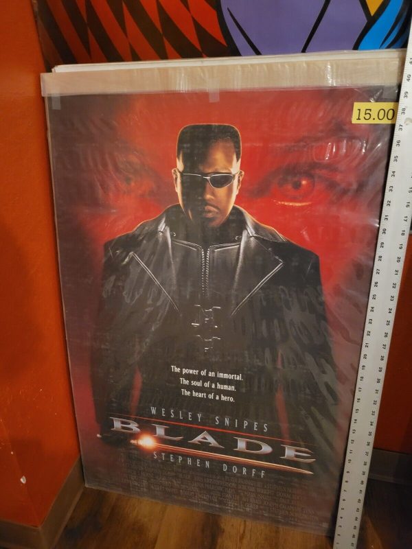 Wesley Snipes - Blade - Red - 27x40 Reproduction Poster Online now