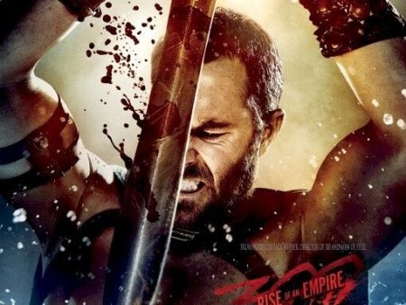 300 RISE OF EMPIRE MOVIE POSTER ~ SWORD MINI ORIGINAL 11x17 Themistocles on Sale