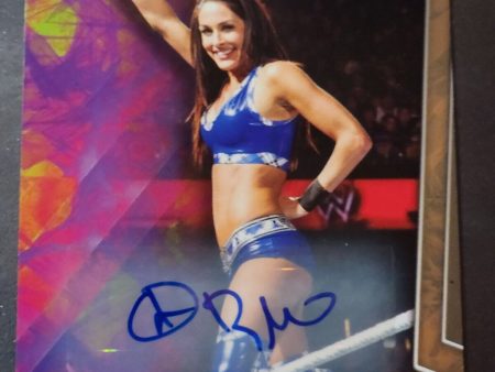 2018 Topps WWE Women s Division Brie Bella Autograph card #19 Of 75 Sale