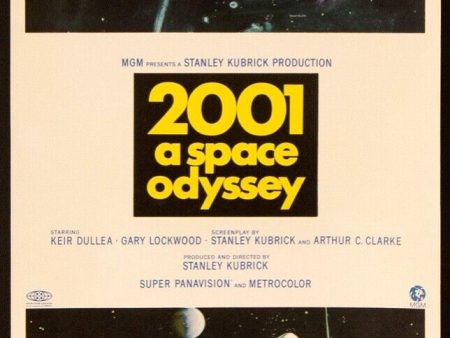 2001 Space Odyssey - Movie - 16 X 24 SINGLE SIDED REPRINT MOVIE POSTER Online Hot Sale