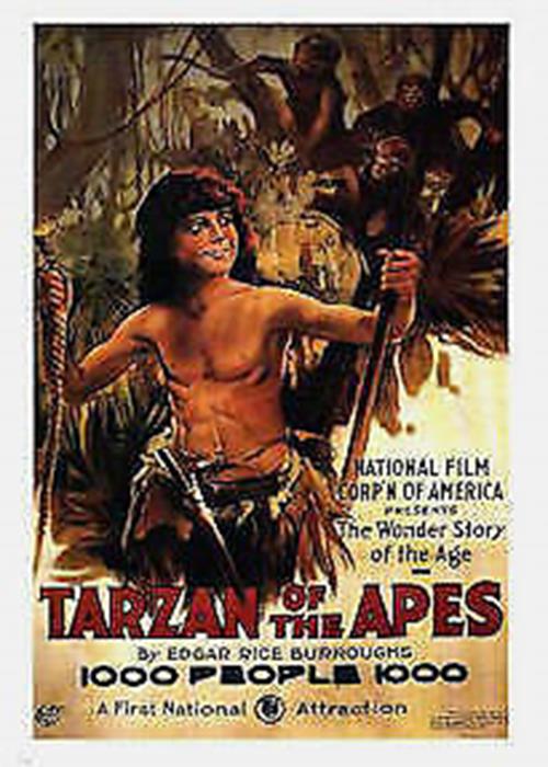 TARZAN OF THE APES MOVIE POSTER ~ REGULAR 26x38 Online Hot Sale