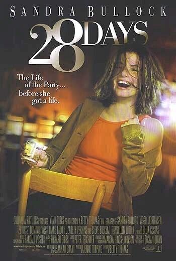 28 DAYS MOVIE POSTER ~ ORIGINAL 27x40 Sandra Bullock Online Hot Sale